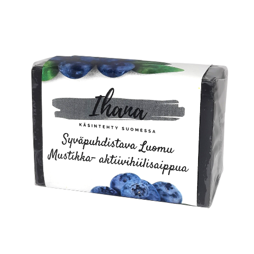 WONDERFUL Deep Cleansing Organic Blueberry-Activated Carbon Soap 110g